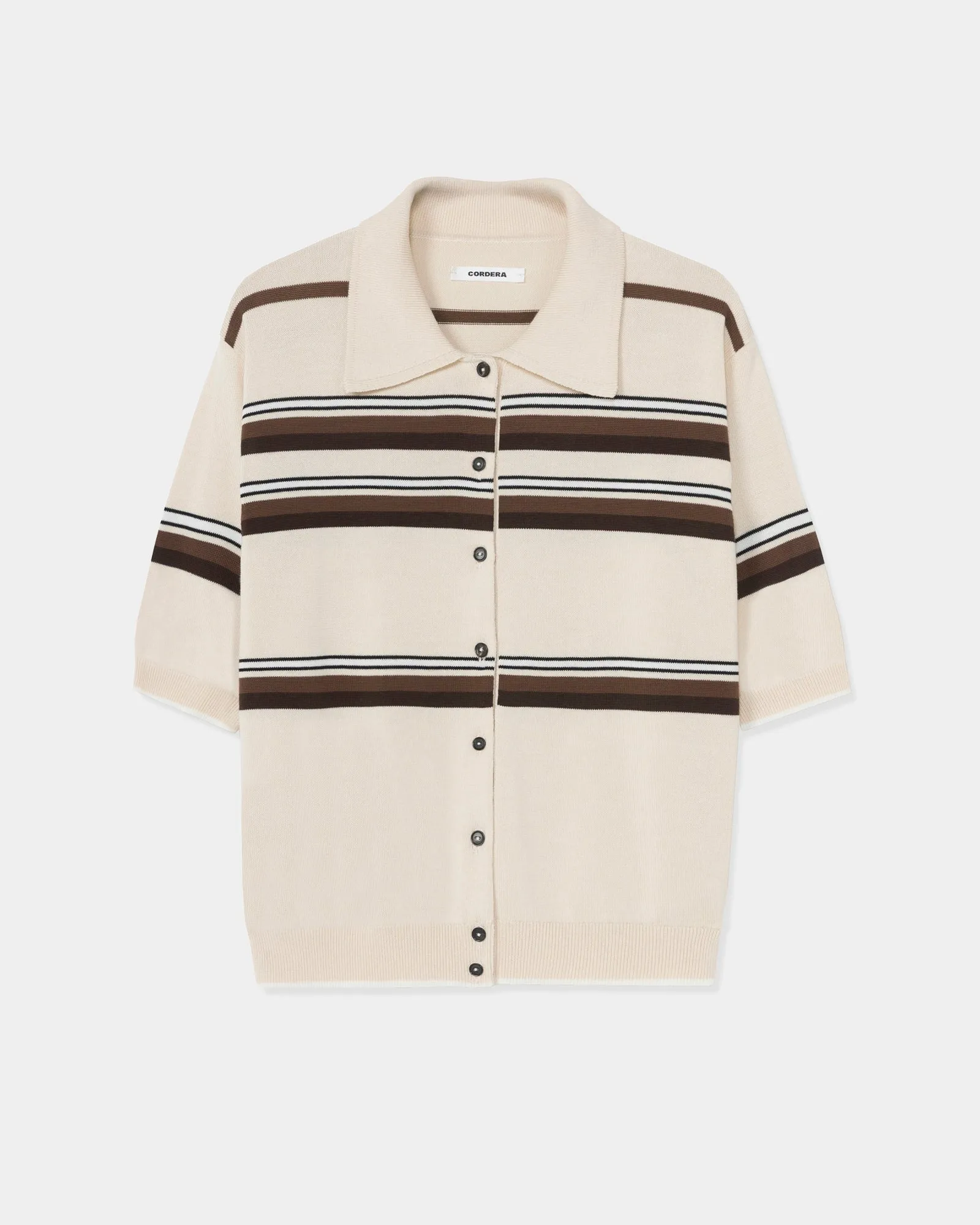 Striped Polo in Multi sold by Mohawk General Store