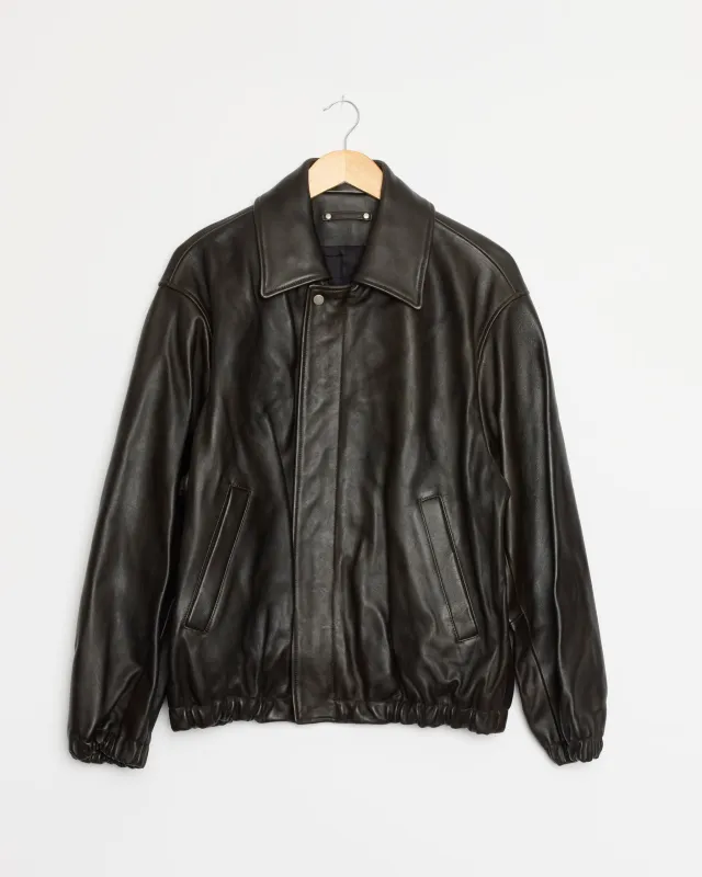 1555 Jacket in Vintage Black made by ssstein