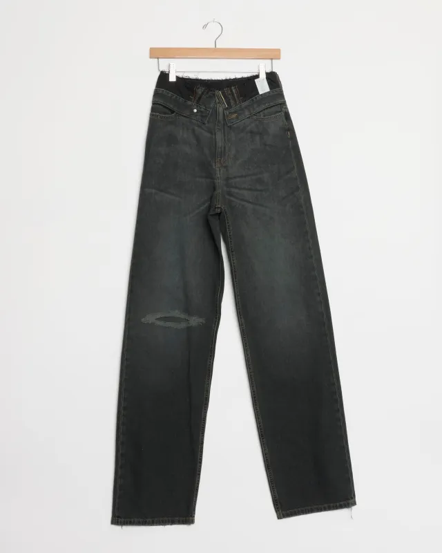5 Pockets Pant in Dark Blue made by Maison Margiela