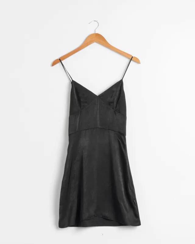 Mini Dress in Black made by Maison Margiela