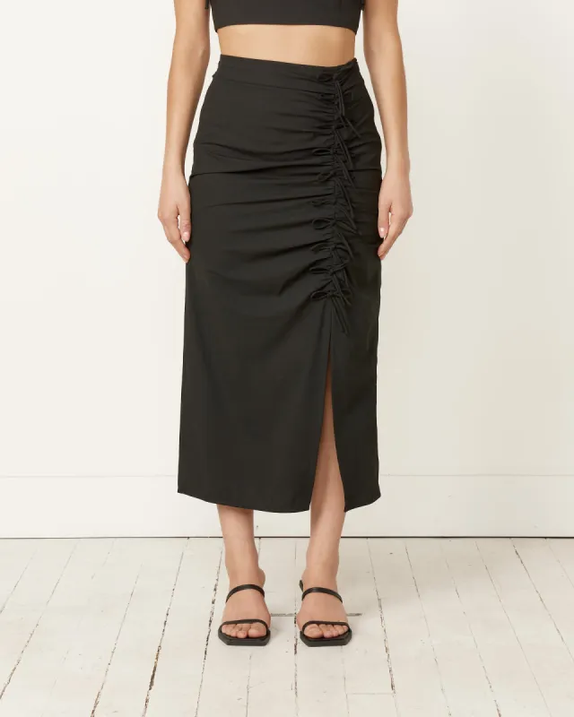 Drapey Melange Midi Skirt sold by Mohawk General Store