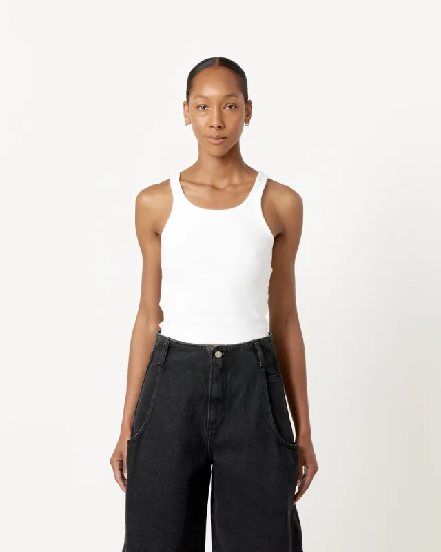 Multi-Way Tank Top in White sold by Mohawk General Store