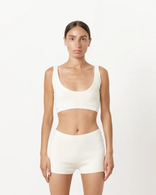 Rib Bralette in Bone sold by Mohawk General Store