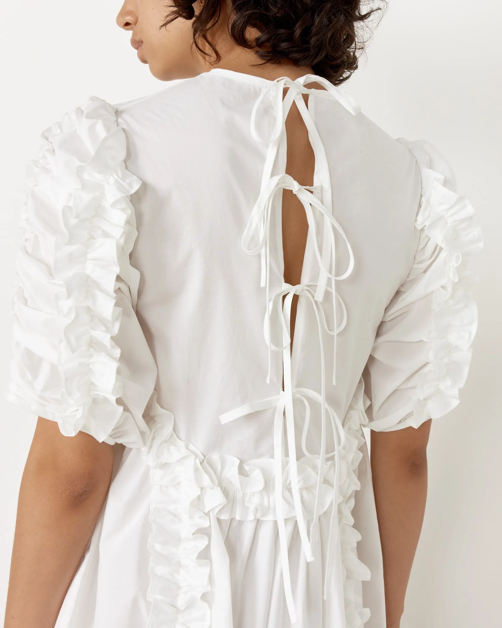 Ginny Dress in White sold by Mohawk General Store product image thumbnail 2