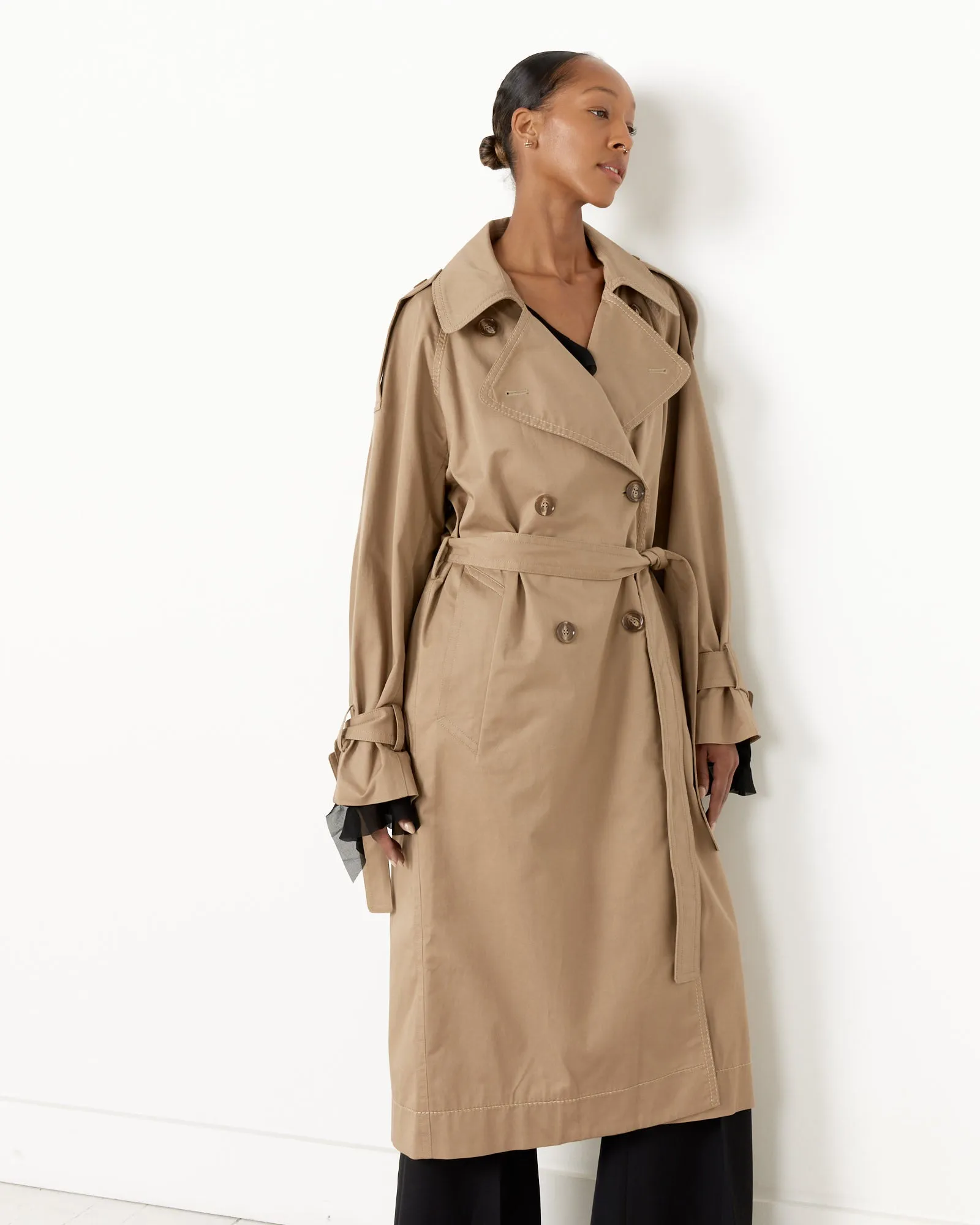 Double Breasted Trench Coat sold by Mohawk General Store product image thumbnail 2