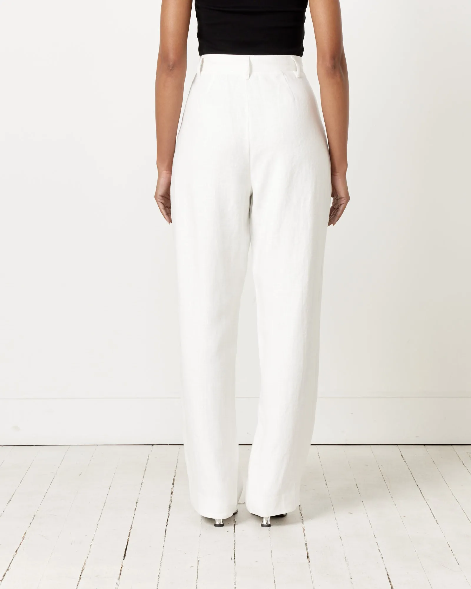 Marella Pant in White sold by Mohawk General Store product image thumbnail 5