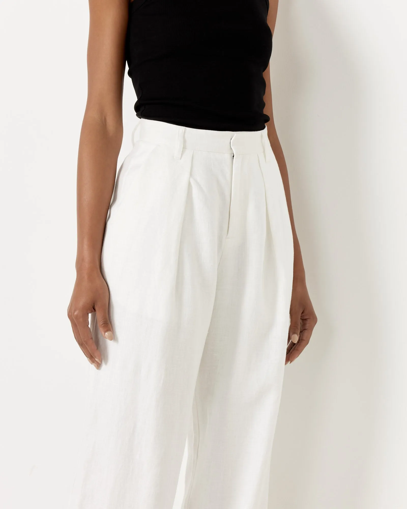 Marella Pant in White sold by Mohawk General Store product image thumbnail 4