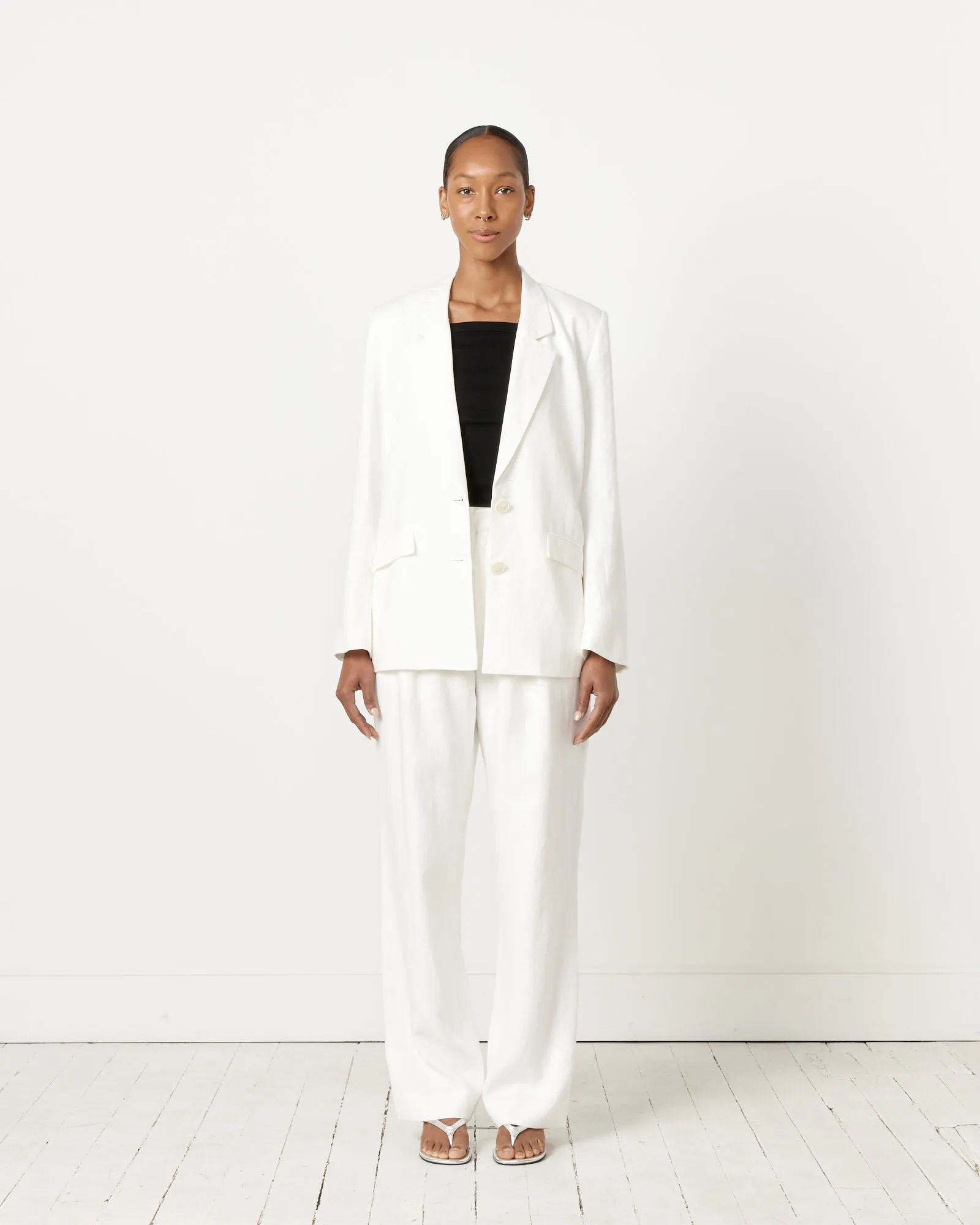 Marella Pant in White sold by Mohawk General Store product image thumbnail 2