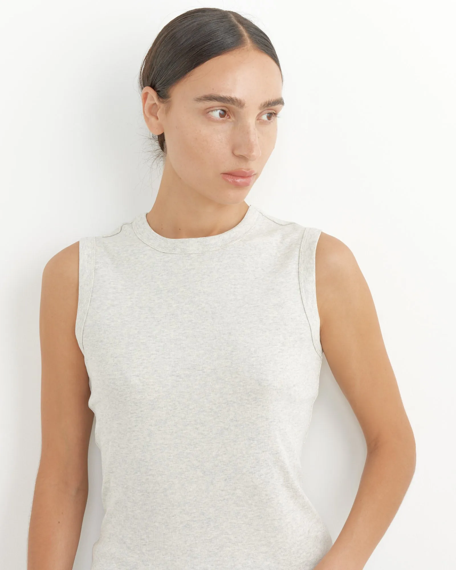 Esme Tank in Heather Grey sold by Mohawk General Store product image thumbnail 2