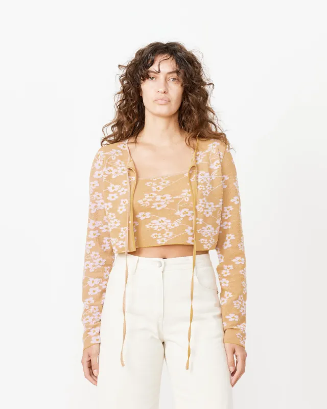 Floral Embroidery Knit Cardigan Set sold by Mohawk General Store