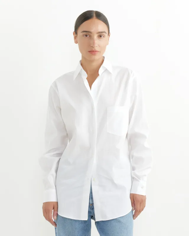 Zoe Shirt in White sold by Mohawk General Store