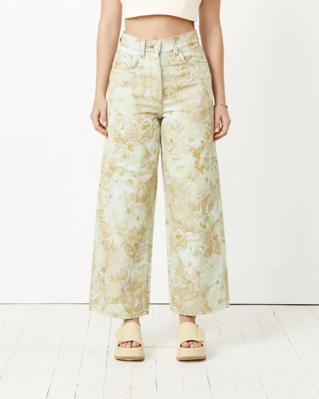 Floral Print Jeans made by Dries Van Noten