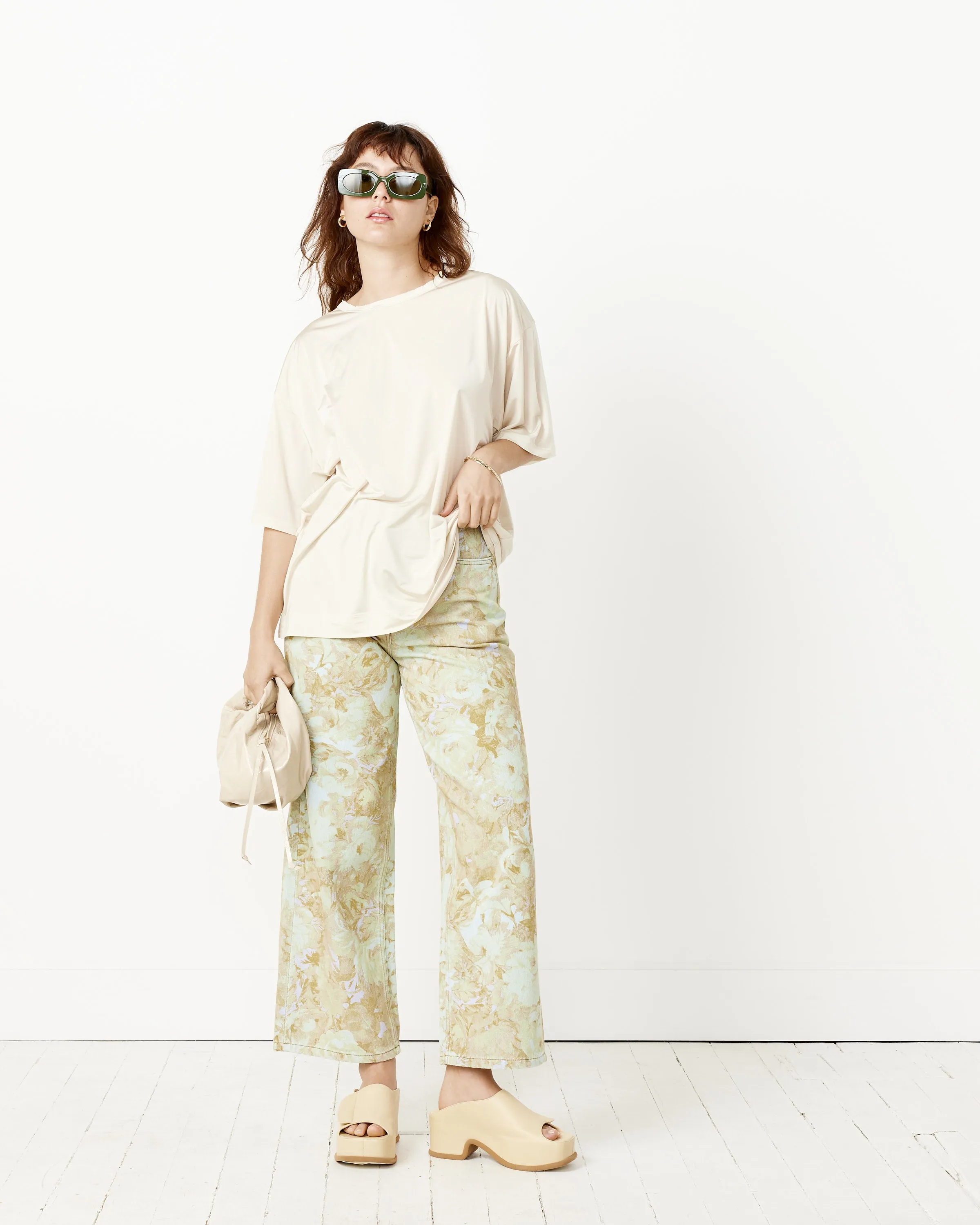 Floral Print Jeans sold by Mohawk General Store product image thumbnail 3