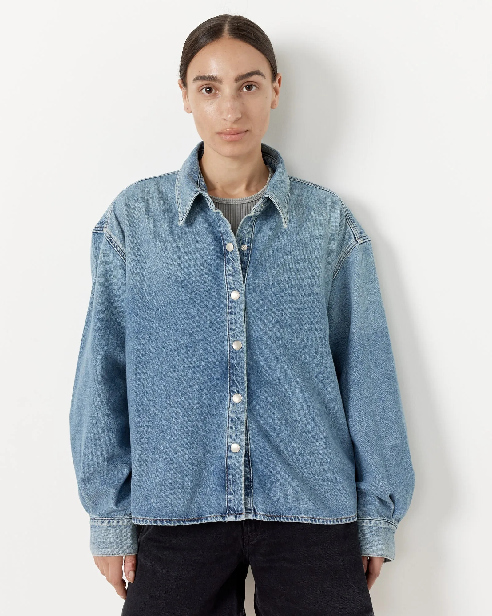 Aiden High Low Shirt in Shout sold by Mohawk General Store product image thumbnail 3
