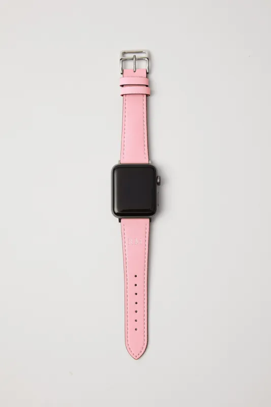 Vegan Leather Apple Watch Band | Pink sold by Mon Purse