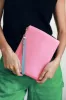 Leather Clutch Wristlet | Blue Silver sold by Mon Purse