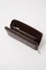 Classic Leather Wallet  | Chocolate Silver sold by Mon Purse