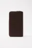 Classic Leather Wallet  | Chocolate Silver sold by Mon Purse