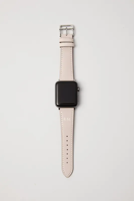 Vegan Leather Apple Watch Band | Stone sold by Mon Purse