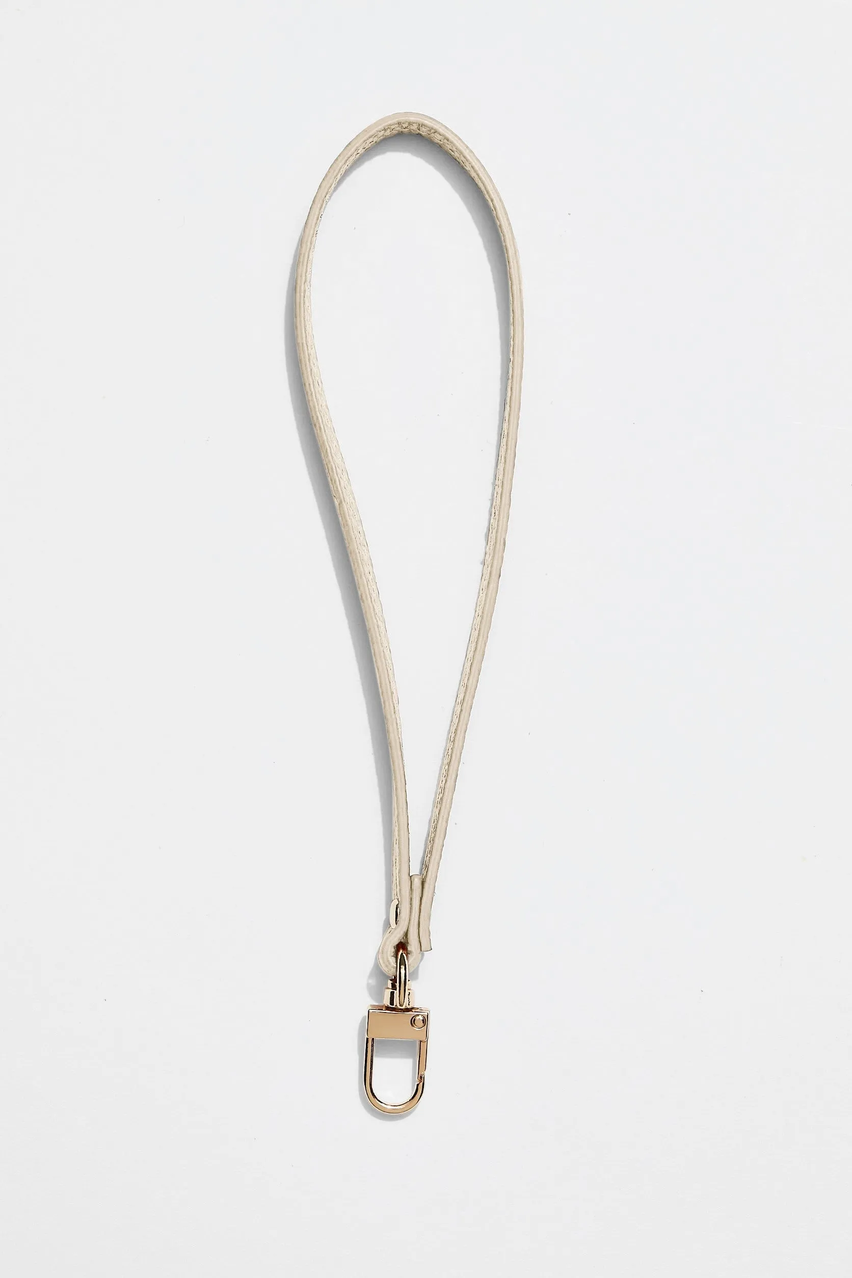 Leather Clutch Wristlet | Cream Gold sold by Mon Purse product image thumbnail 3