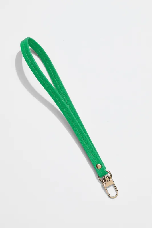 Leather Clutch Wristlet | Green Gold sold by Mon Purse