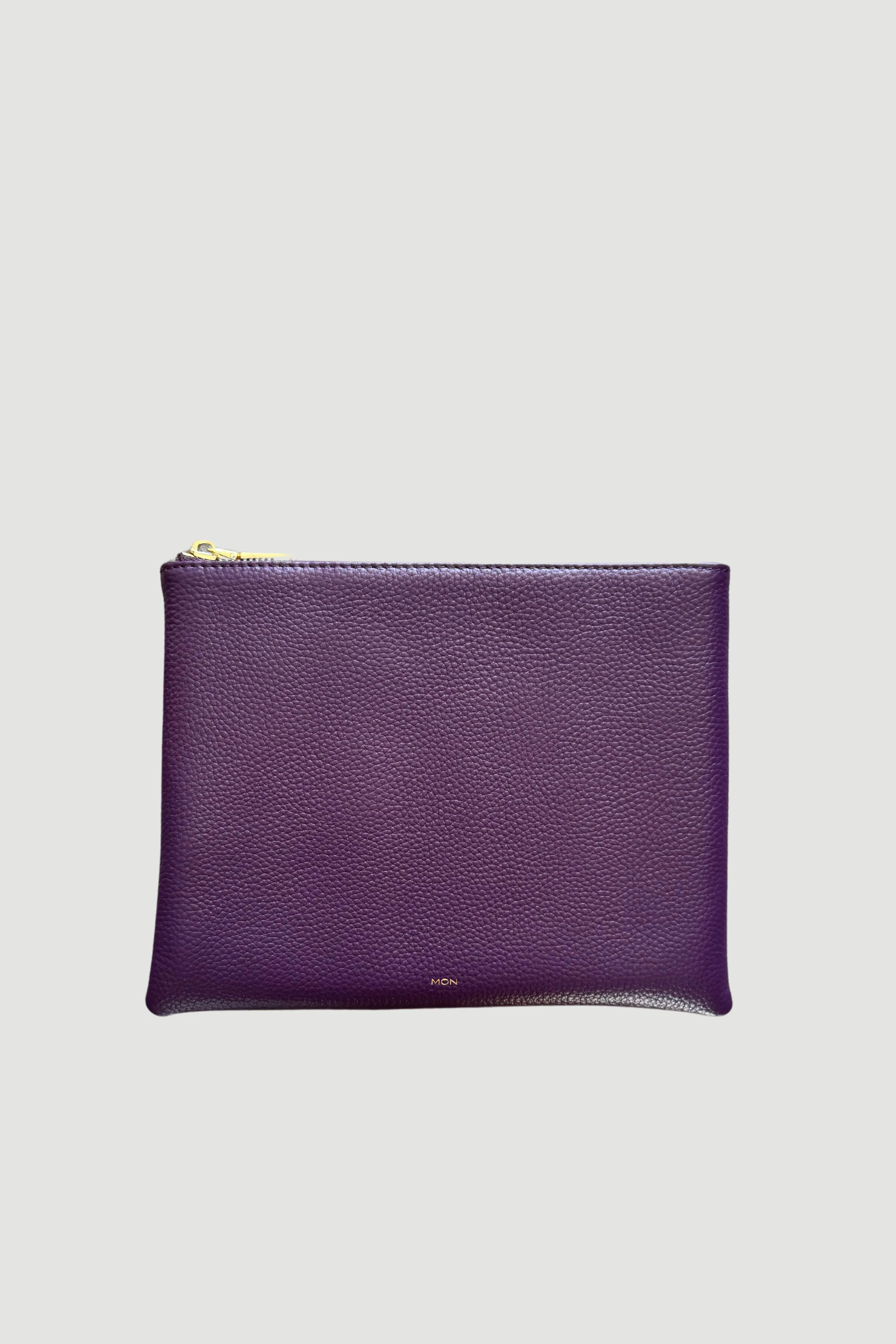 Classic Leather Clutch | Dusk sold by Mon Purse