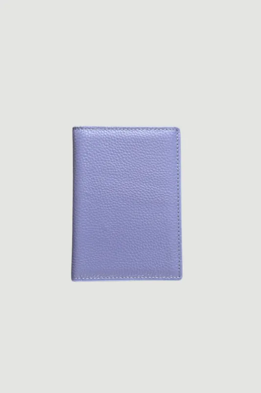 Personalised Leather Passport Holder | Lilac sold by Mon Purse