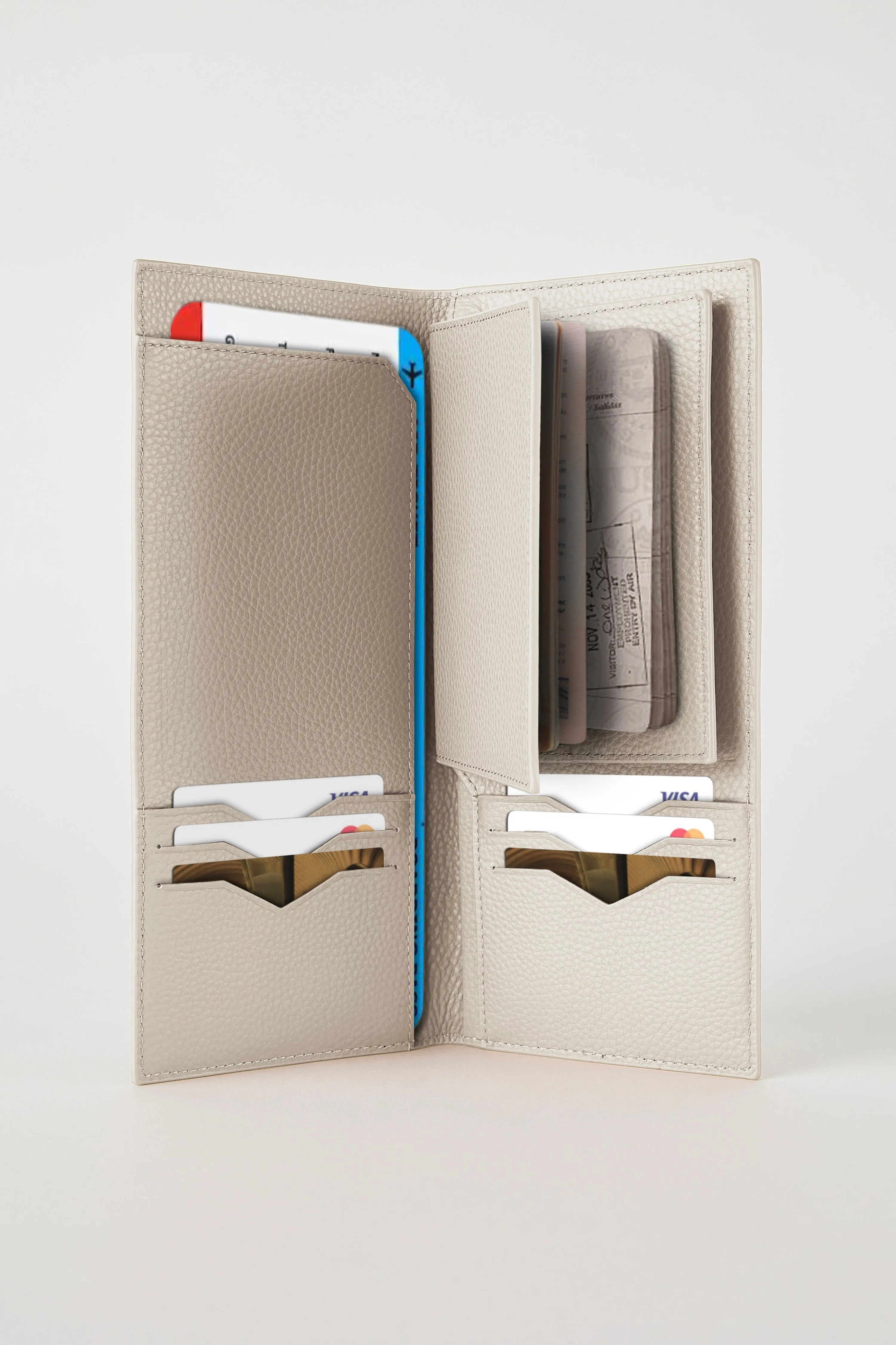 Personalised Leather Travel Wallet | White sold by Mon Purse product image thumbnail 4