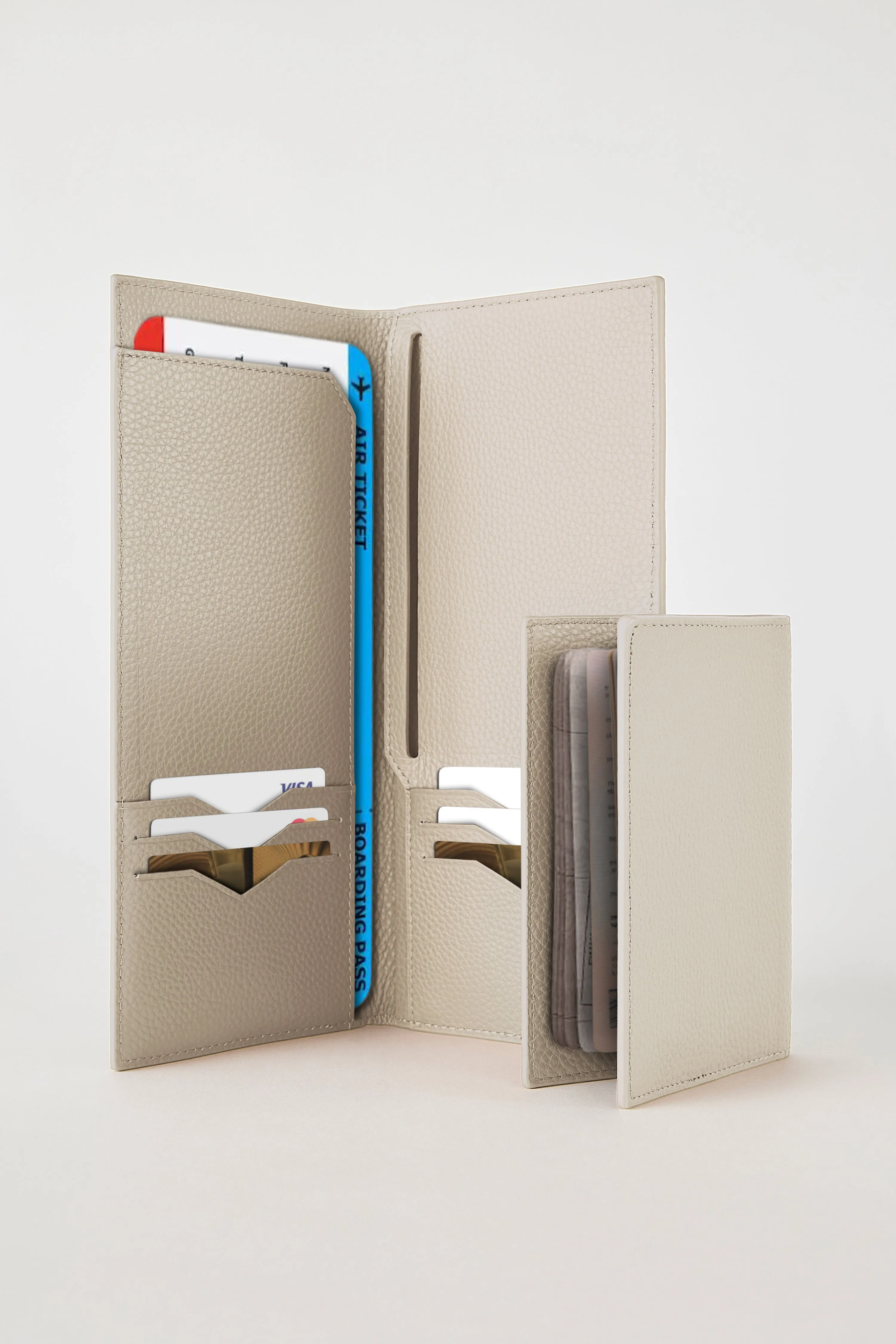 Personalised Leather Travel Wallet | White sold by Mon Purse product image thumbnail 3