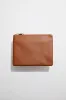 Classic Leather Clutch | Tan Gold sold by Mon Purse