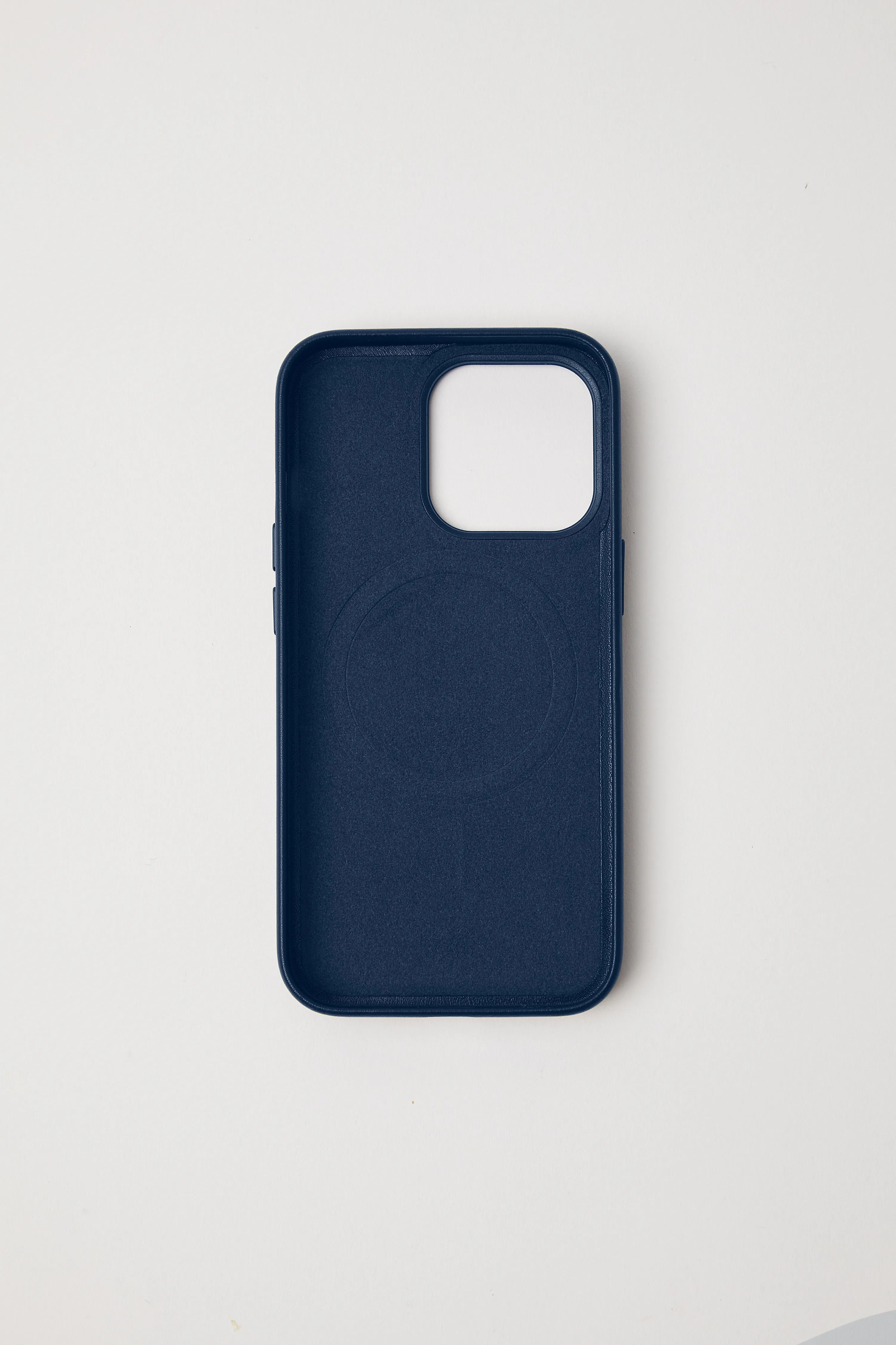 Vegan Leather iPhone 15 Pro Max Case | Midnight Navy sold by Mon Purse product image thumbnail 5