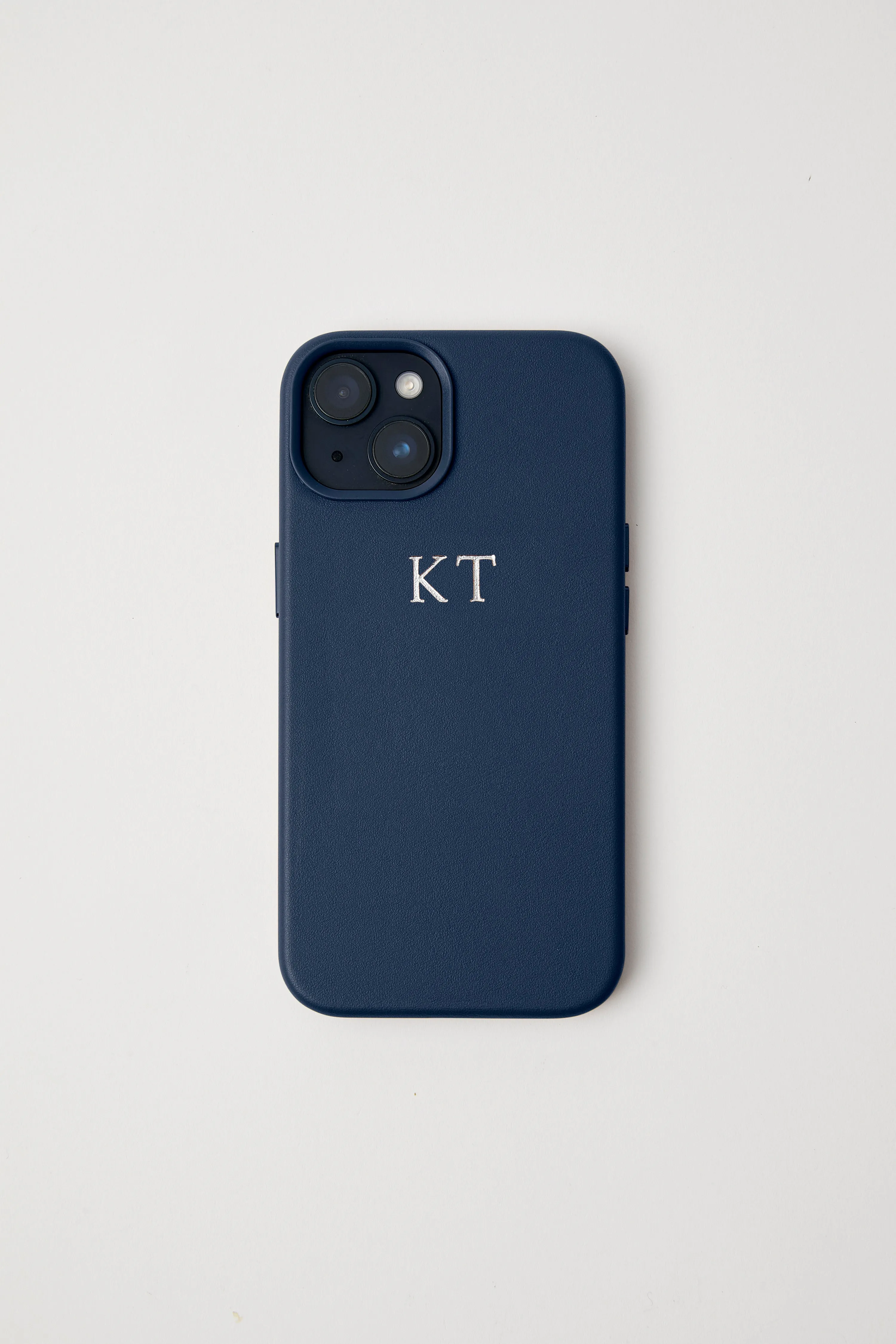 Vegan Leather iPhone 15 Pro Max Case | Midnight Navy sold by Mon Purse product image thumbnail 4