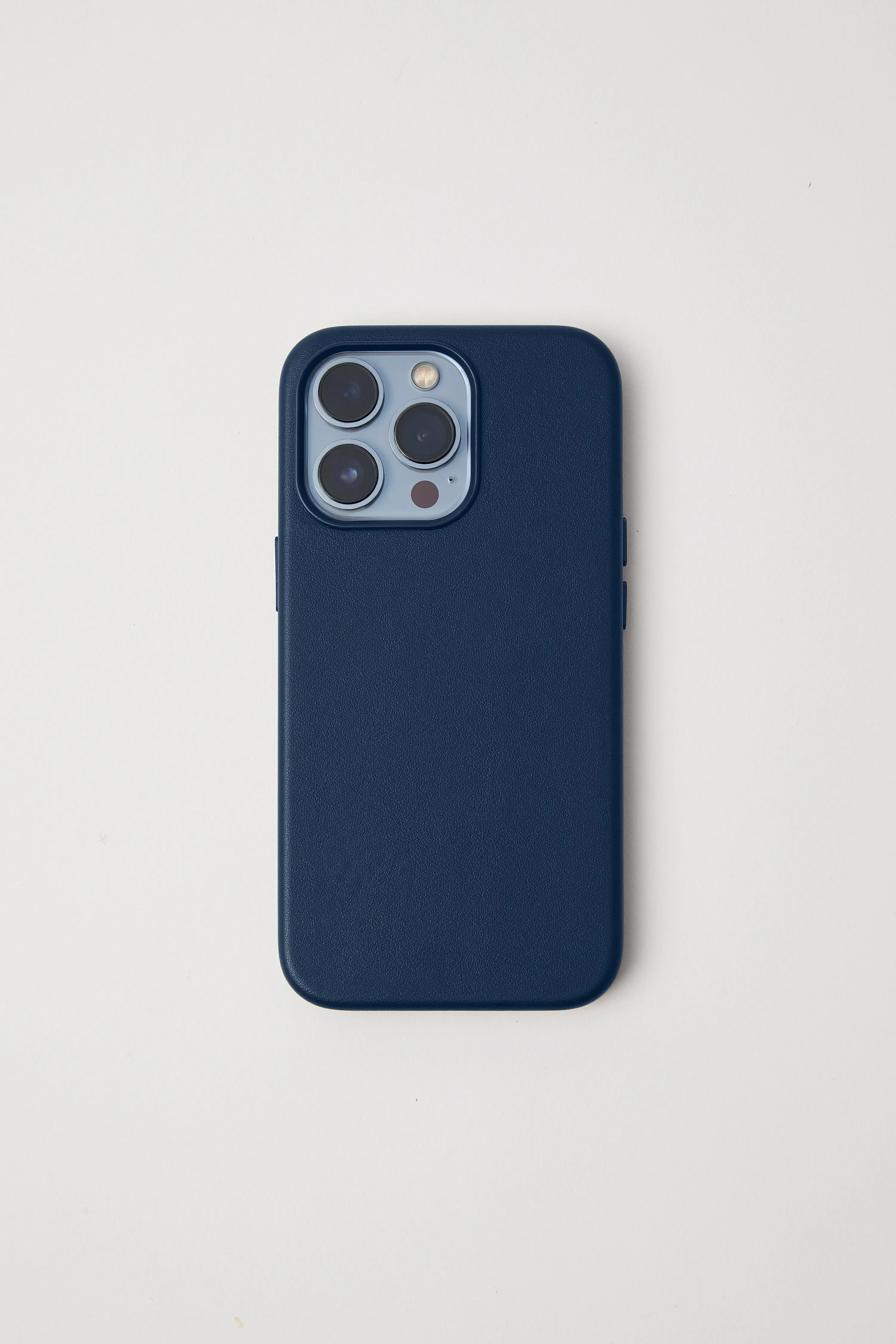 Vegan Leather iPhone 15 Pro Max Case | Midnight Navy sold by Mon Purse