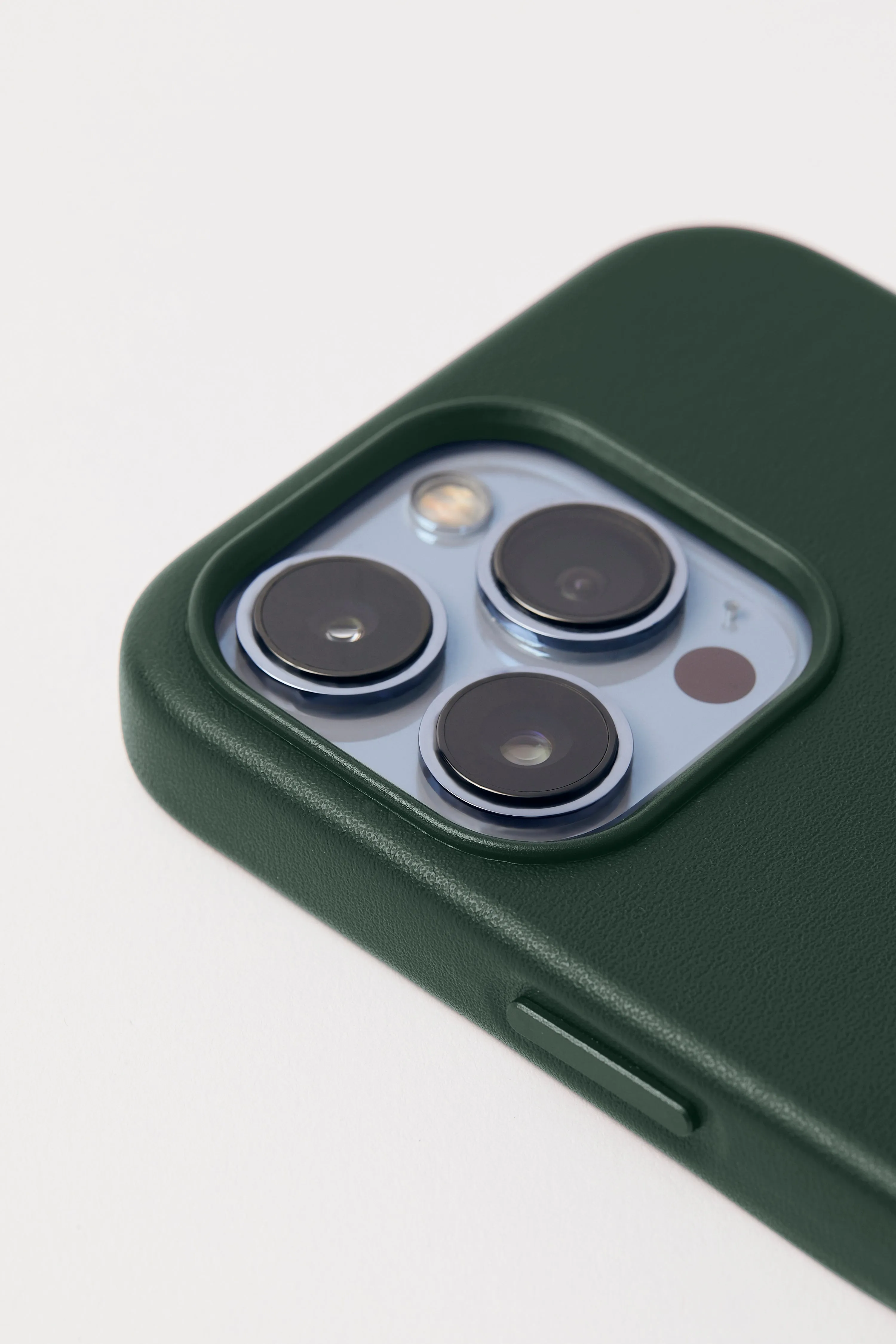 Vegan Leather iPhone 15 Pro Max Case | Forest Green sold by Mon Purse product image thumbnail 2