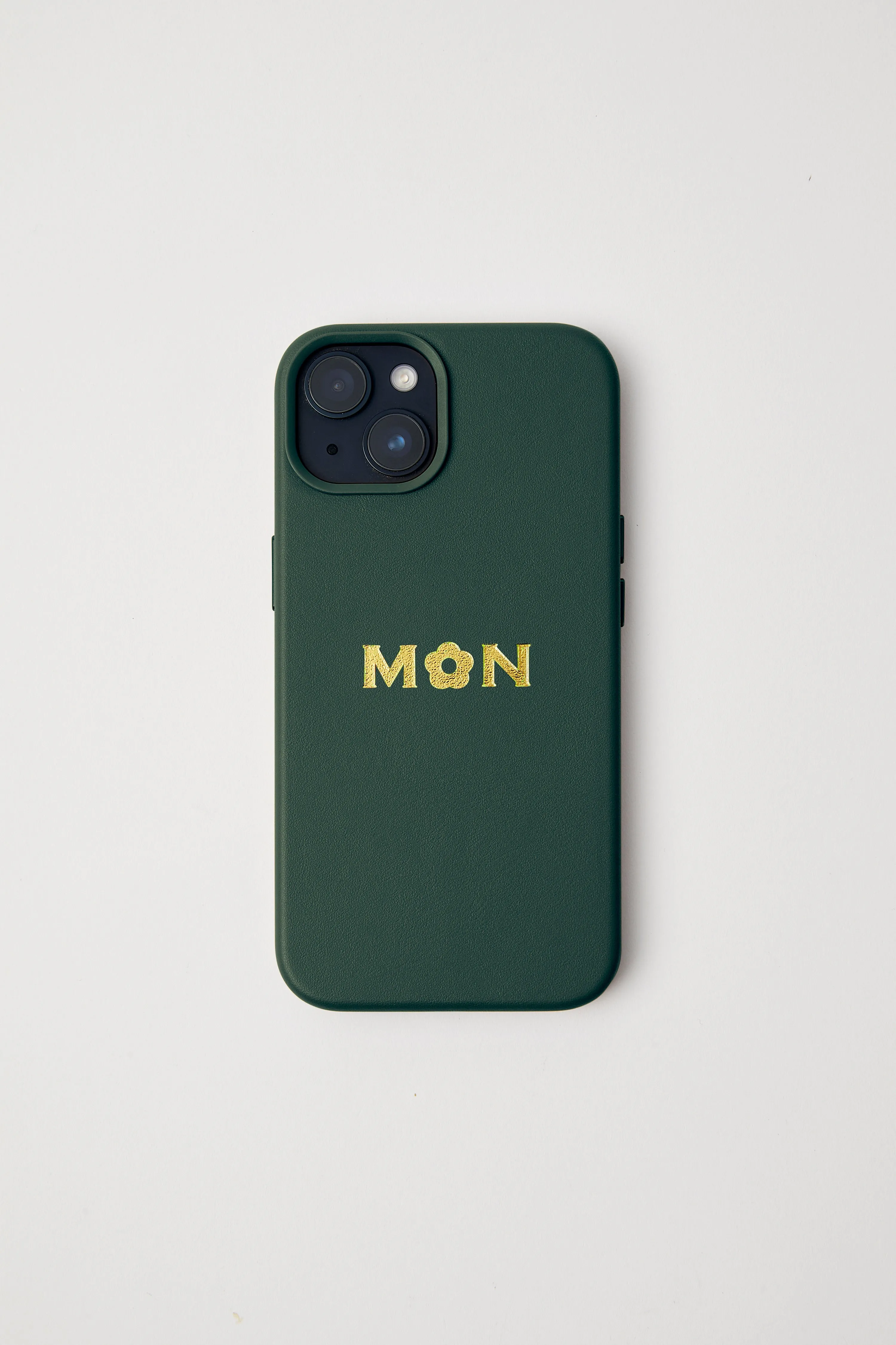 Vegan Leather iPhone 15 Pro Max Case | Forest Green sold by Mon Purse product image thumbnail 3