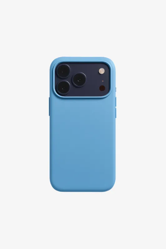 Vegan Leather iPhone 17 Pro Max Case | Sky Blue sold by Mon Purse