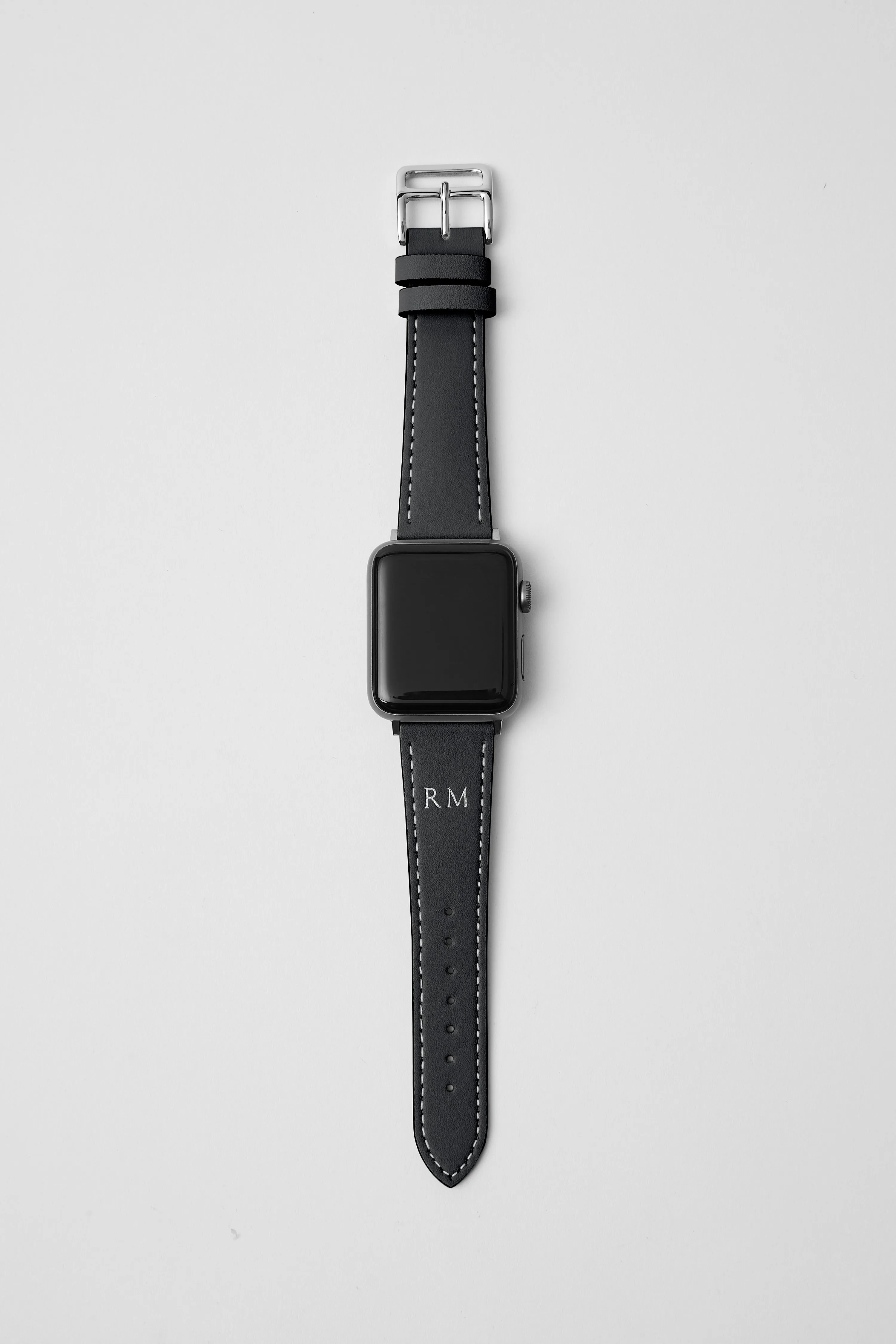 Vegan Leather Apple Watch Band | Black sold by Mon Purse