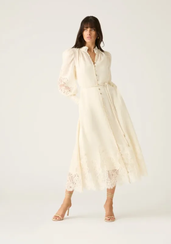 Evie Midi Dress sold by Mosthelabel