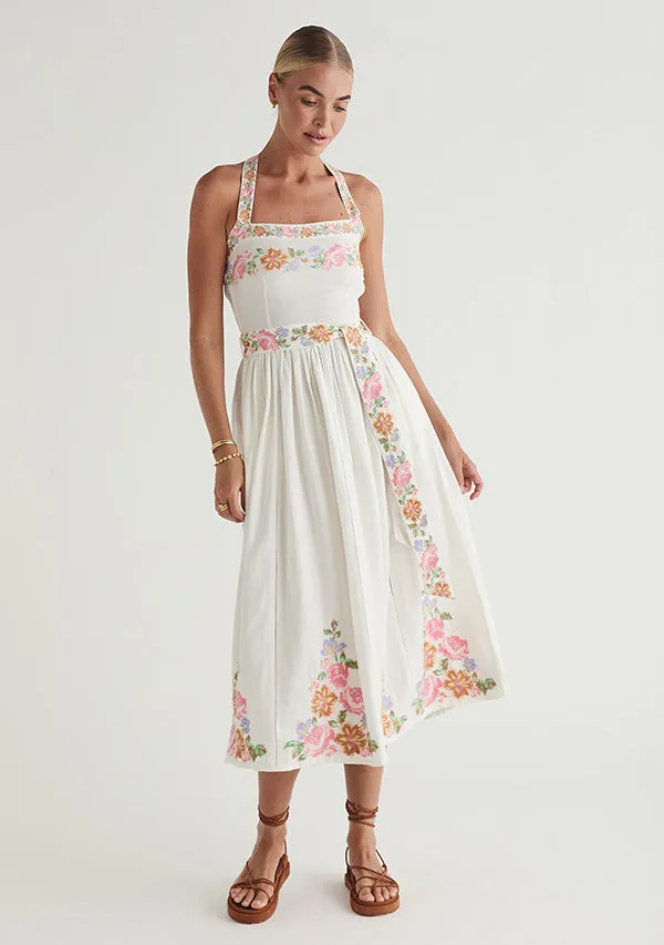 Ophelia Midi Dress sold by Mosthelabel