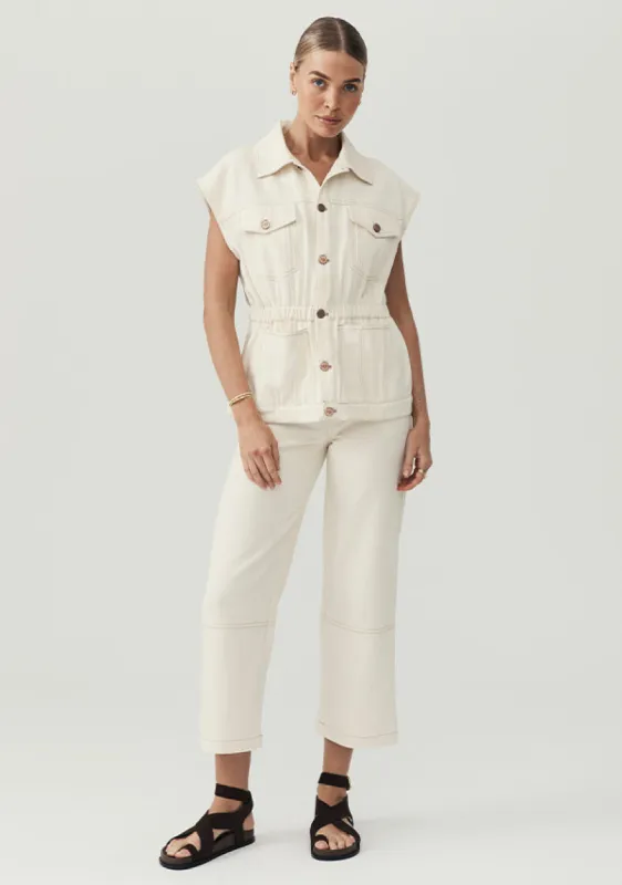 Lucia Denim Pants sold by Mosthelabel