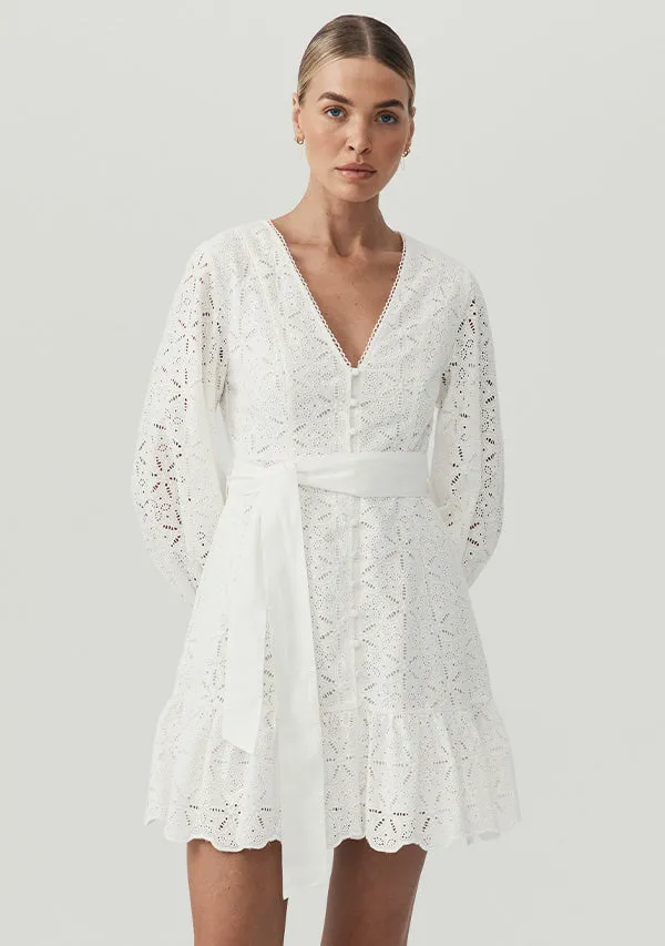 Sara Lace Mini Dress sold by Mosthelabel