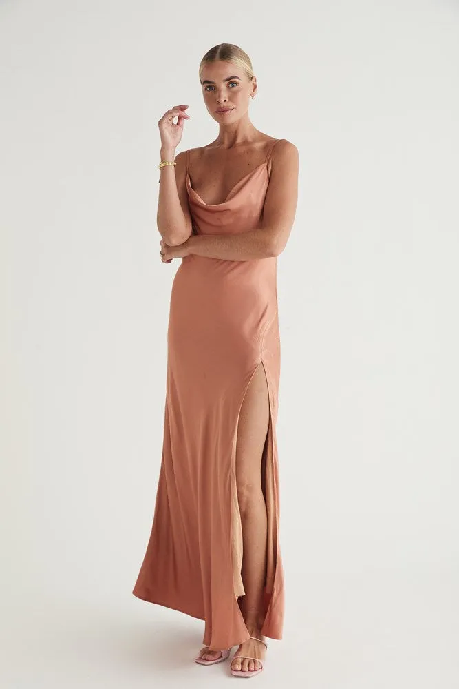 Calista Cowl Neck Midi Dress sold by Mosthelabel product image thumbnail 4
