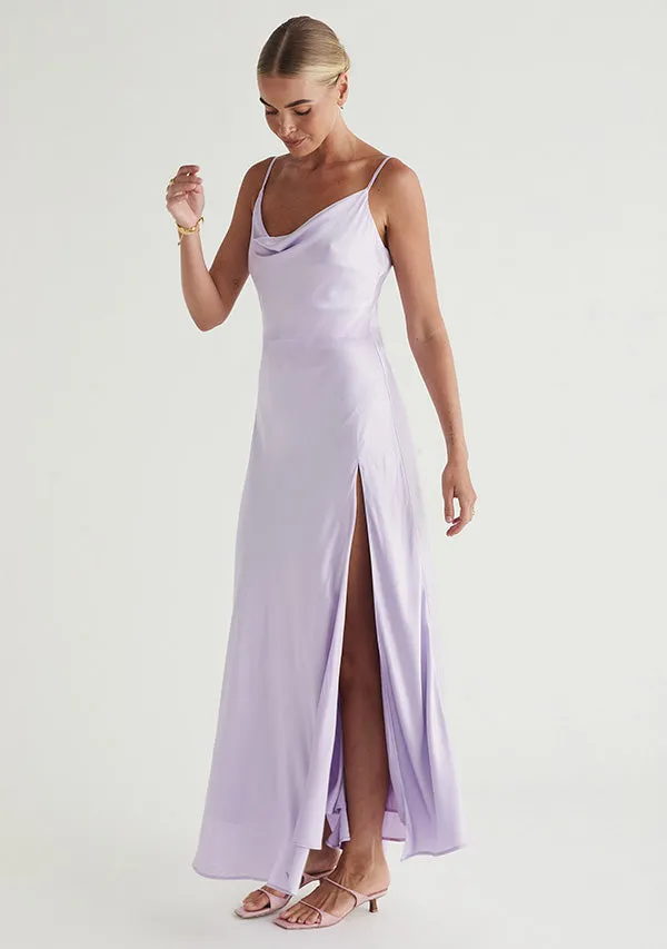 Calista Cowl Neck Midi Dress sold by Mosthelabel product image thumbnail 5