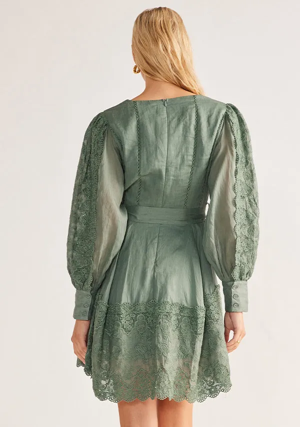 Sofia Long Sleeve Mini Dress sold by Mosthelabel product image thumbnail 3