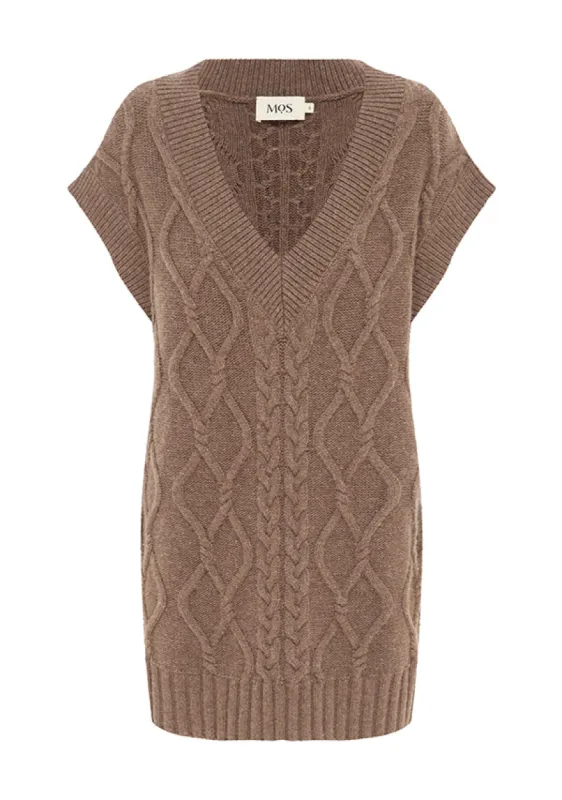 Inflorescence Knit Vest made by Mosthelabel
