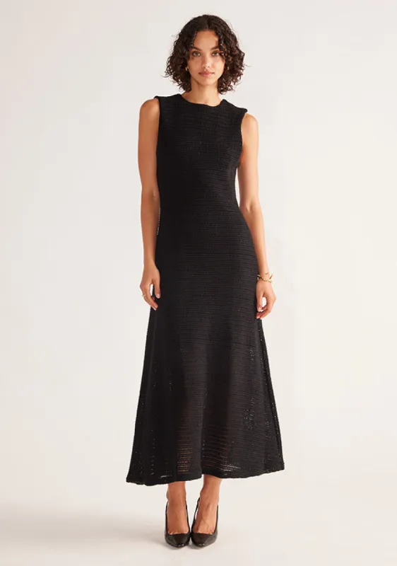Celine Crochet Midi Dress sold by Mosthelabel