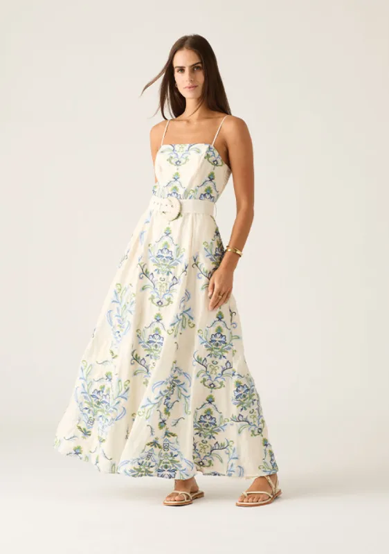 Marcela Embroidery Dress sold by Mosthelabel