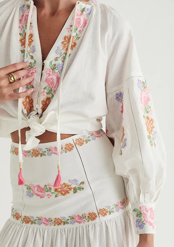 Ophelia Midi Skirt sold by Mosthelabel product image thumbnail 4