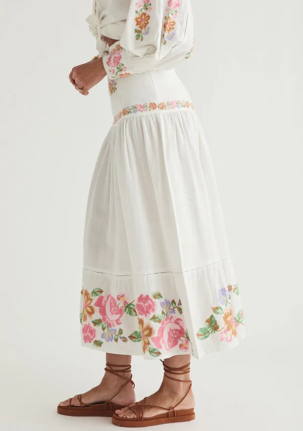 Ophelia Midi Skirt sold by Mosthelabel product image thumbnail 5