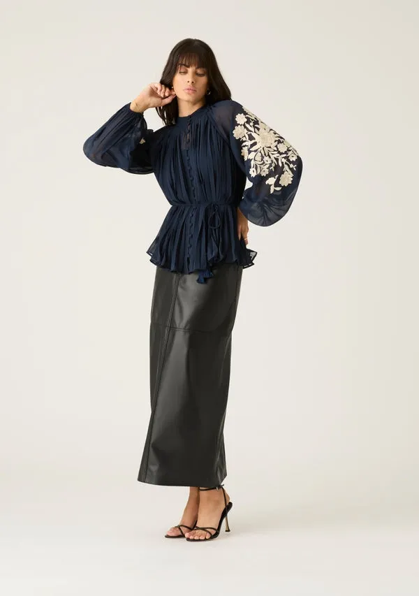 Willow Pleat Blouse sold by Mosthelabel product image thumbnail 3